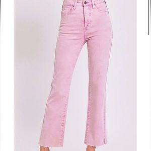 NWT Pink Flare & Wide Leg Jeans